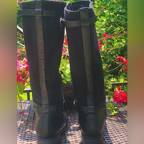 Cloudwalkers By Avenue Black Wide Calf Boots .Woman’s Size 9 1/2 W - Picture 8 of 16